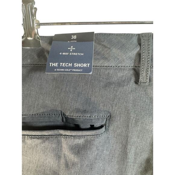 NWT Men's KENNETH COLE TECH SHORTS 38 Slim Fit SECURITY POCKET Moisture WICK - Picture 4 of 11